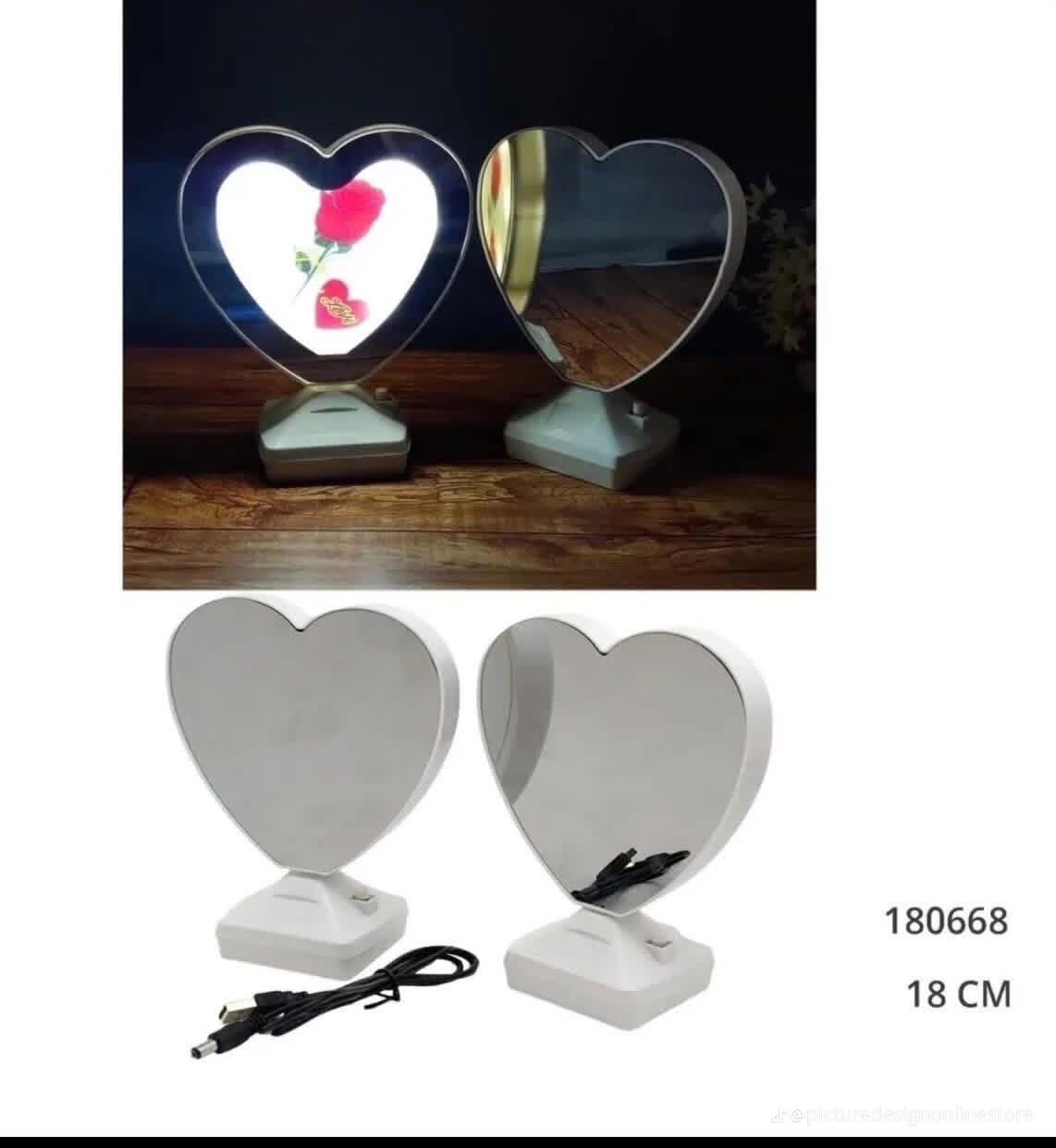 Heart Shape LED Frame